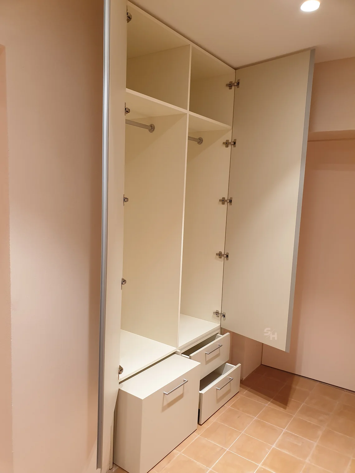 PSLR — bedroom wardrobes and window-seat storage