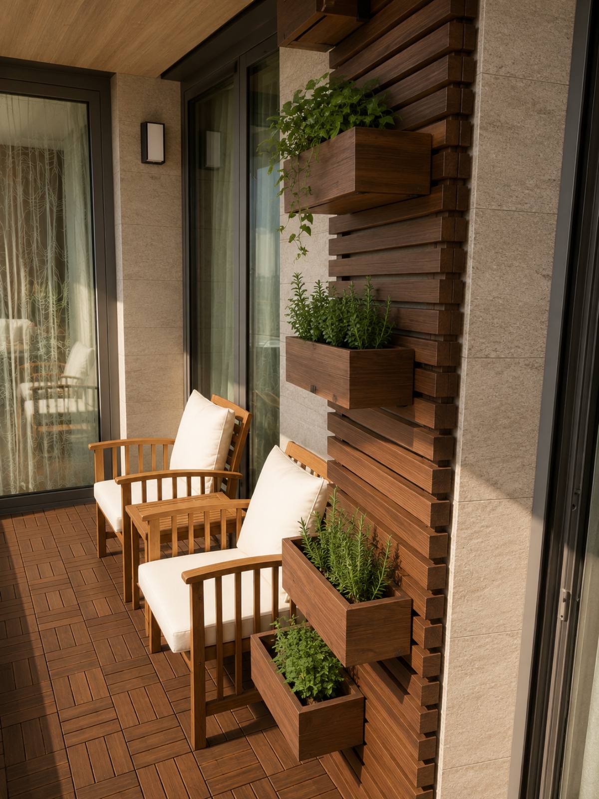 Representative custom-made balconies