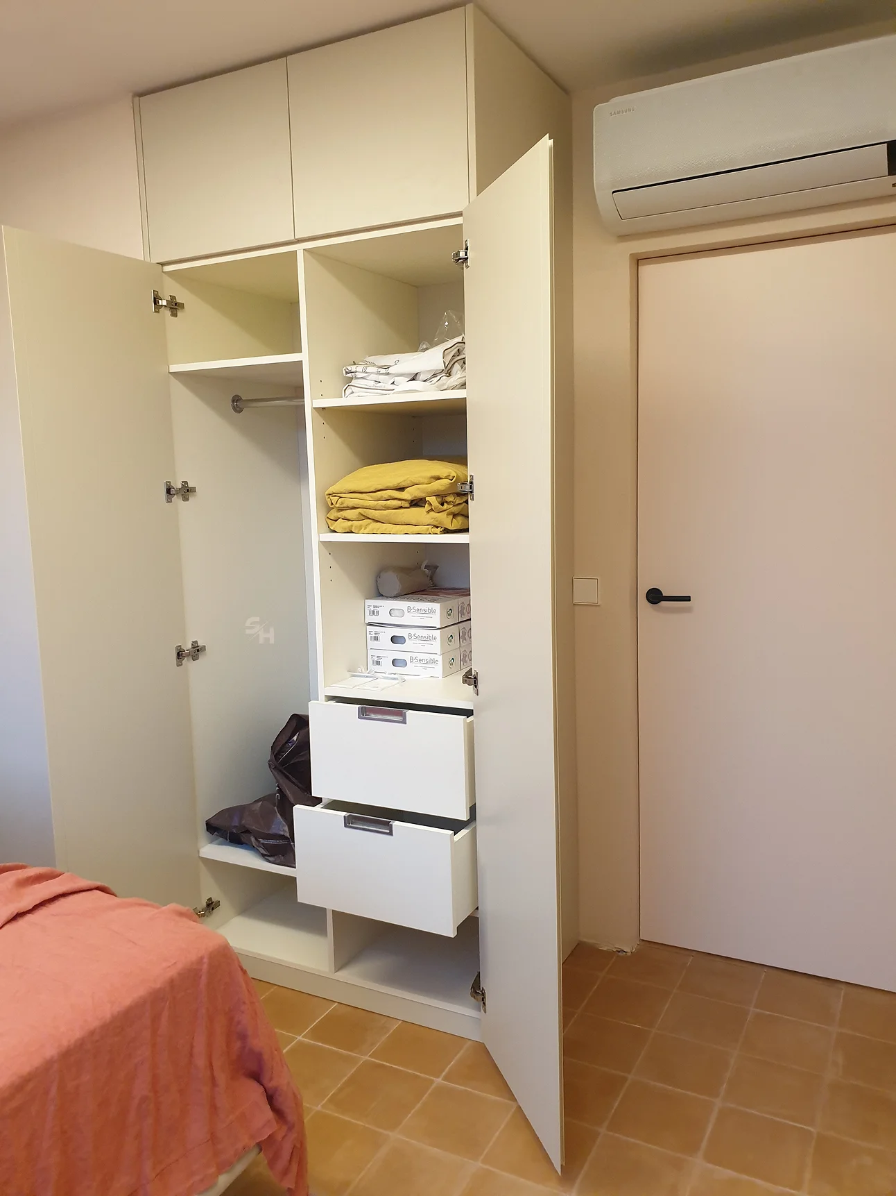PSLR — bedroom wardrobes and window-seat storage